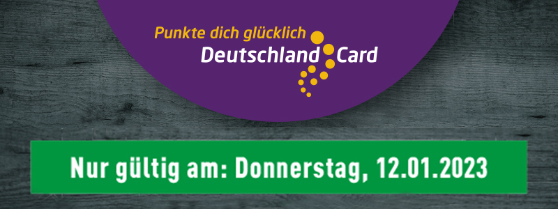 10 fach Punkten mit der DeutschlandCard