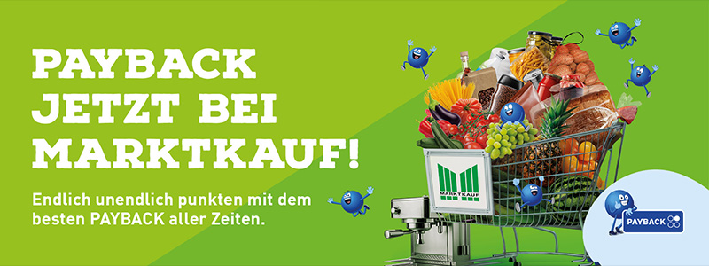 Payback! Bald bei Marktkauf